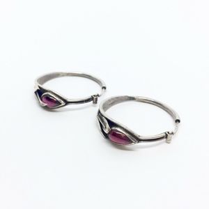 SOLD//VERY RARE Earrings by designer Poppy Dandiya